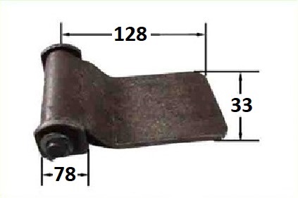 Шарнирная петля двери E6115195 для грузового транспорта 