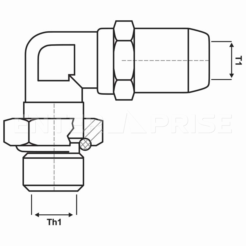 Угольник M16/T06 E522M16T06 для грузового транспорта SIRIT : 28100604016153