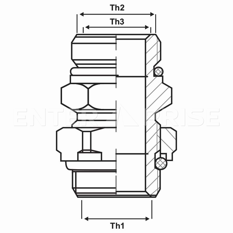 Переходник М18/M16/F10 E447M18M16F10 для грузового транспорта 