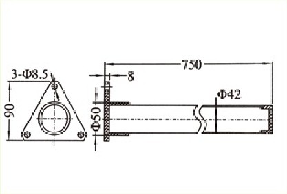 Кронштейн E6115450 для грузового транспорта 