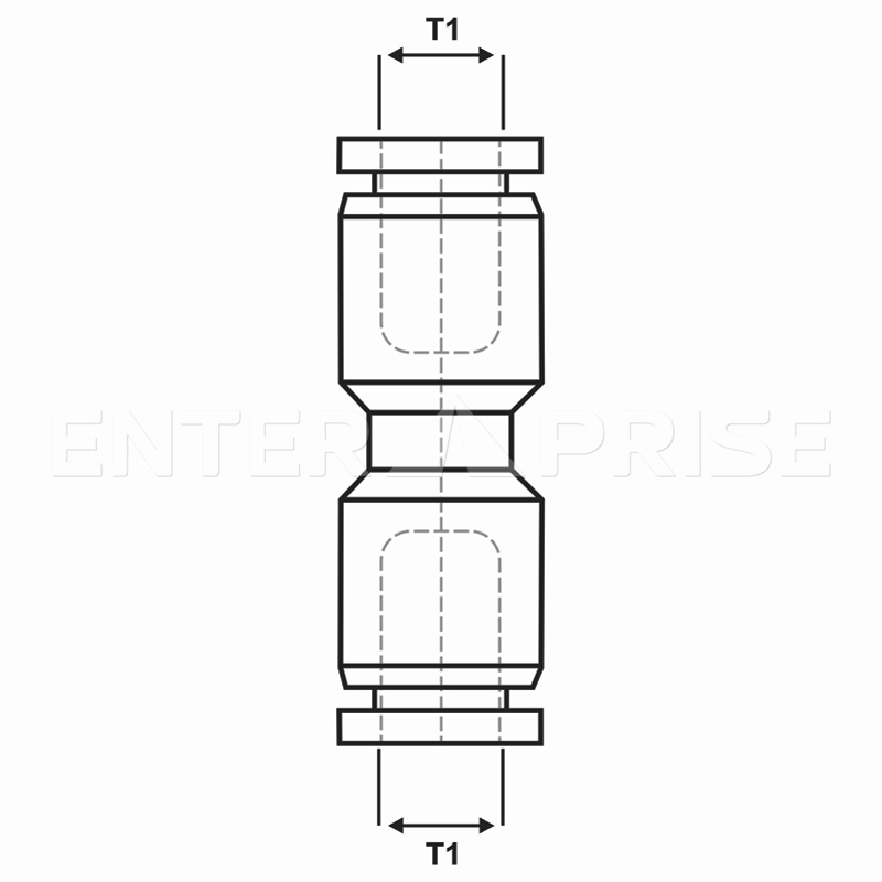 Фитинг T14 E111T14 для грузового транспорта Camozzi : 658014 WABCO : 8938214500
